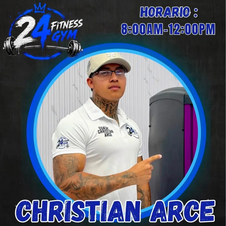 Entrenador Christian Arce